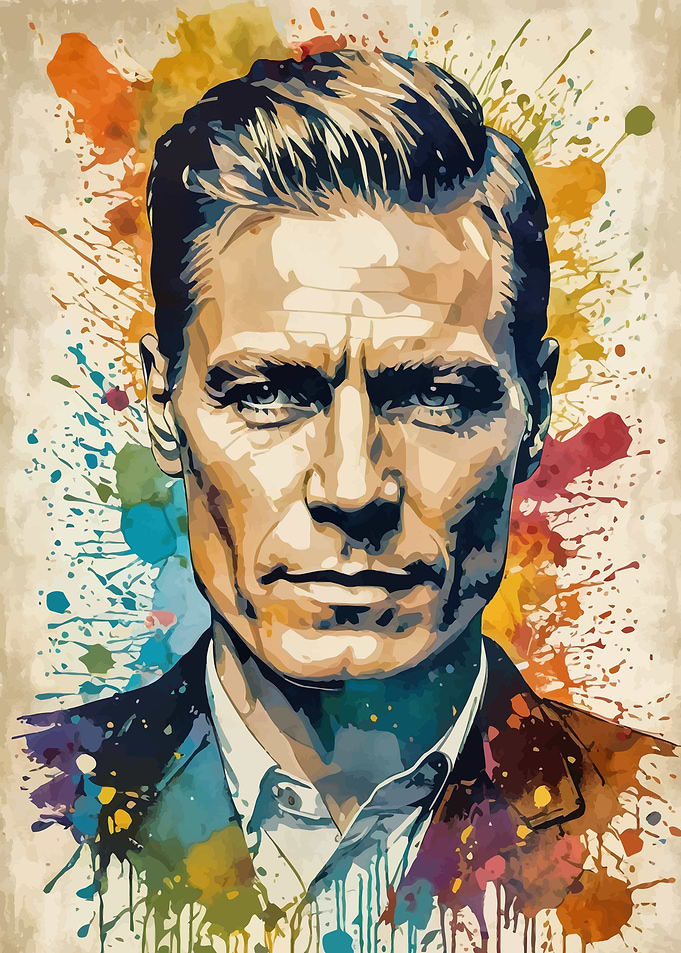 Bryan Adams Watercolor Splashes