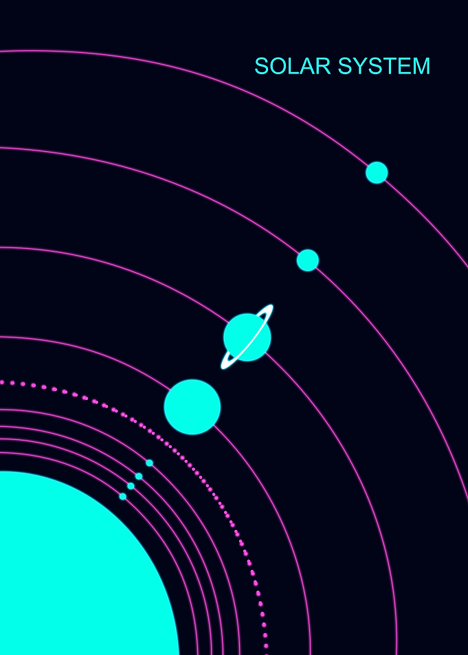 Solar System Illustration