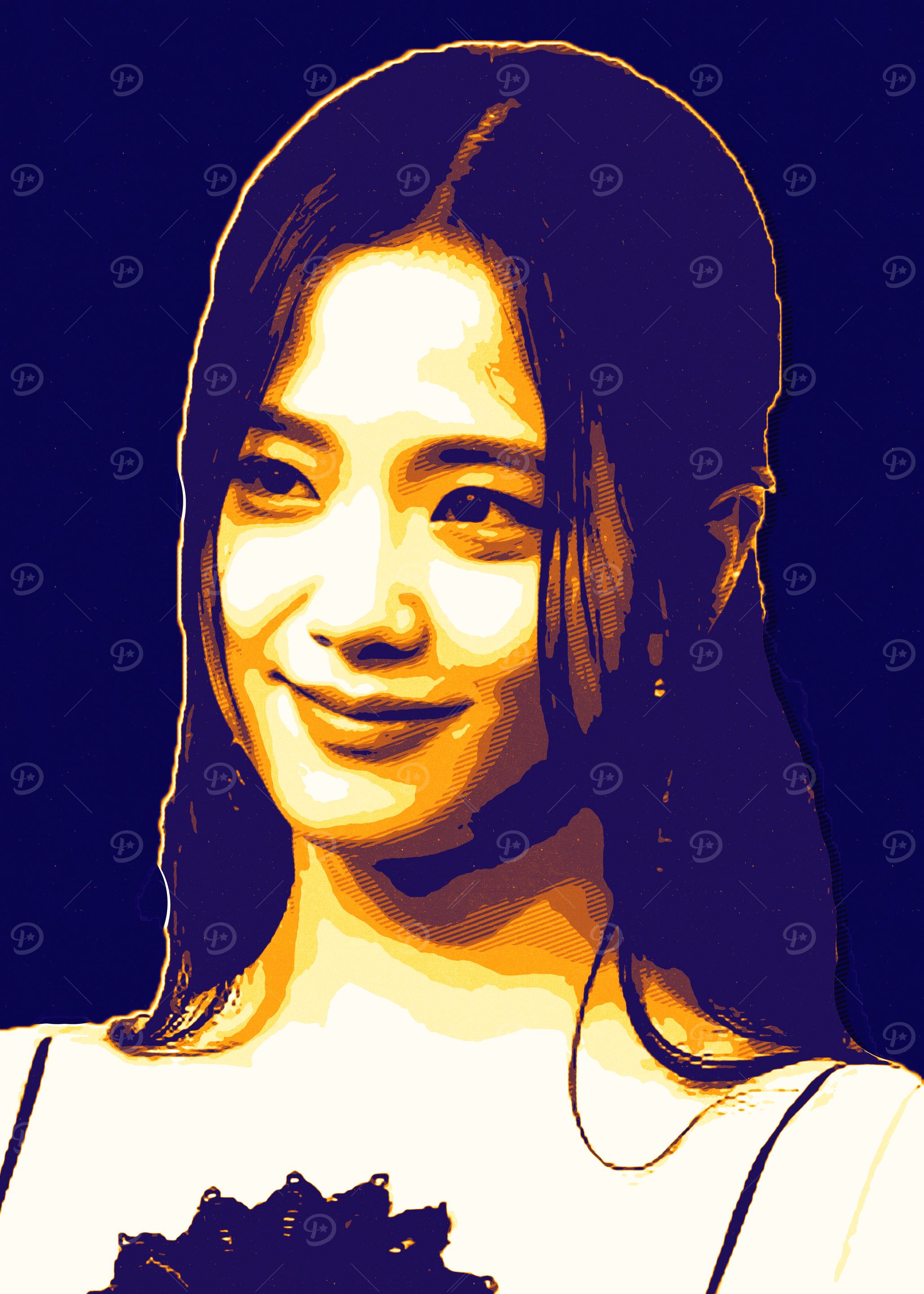 Jisoo Blackpink Retro Pop Art