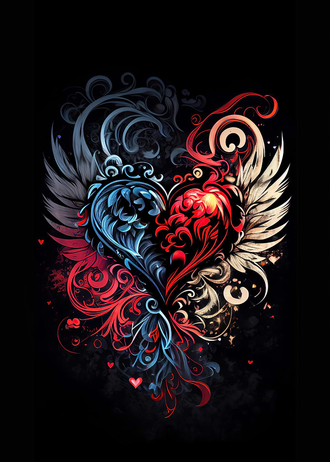 Heart with Wings