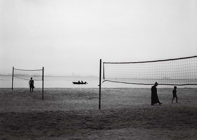 Monochrome Beach