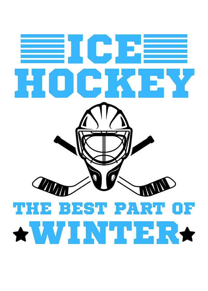 Ice Hockey Spruch Ice