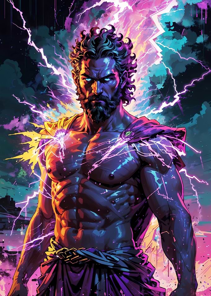 Electric Storm: Zeus, God of Thunder
