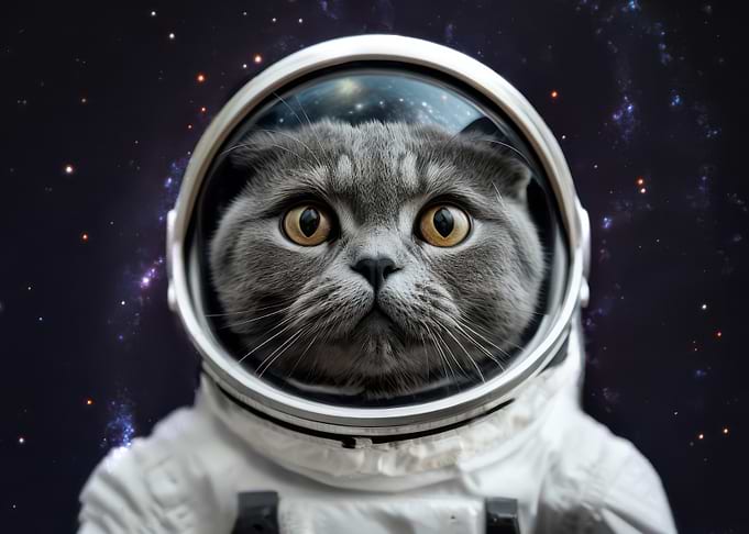 Cat Astronaut