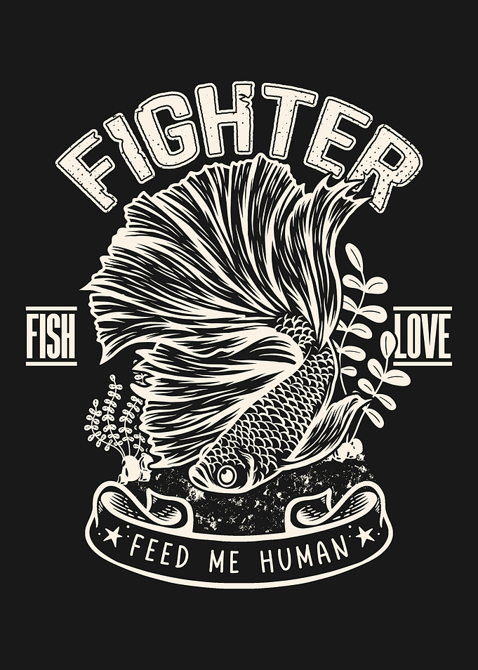 Betta Fish Retro Fish Keeper