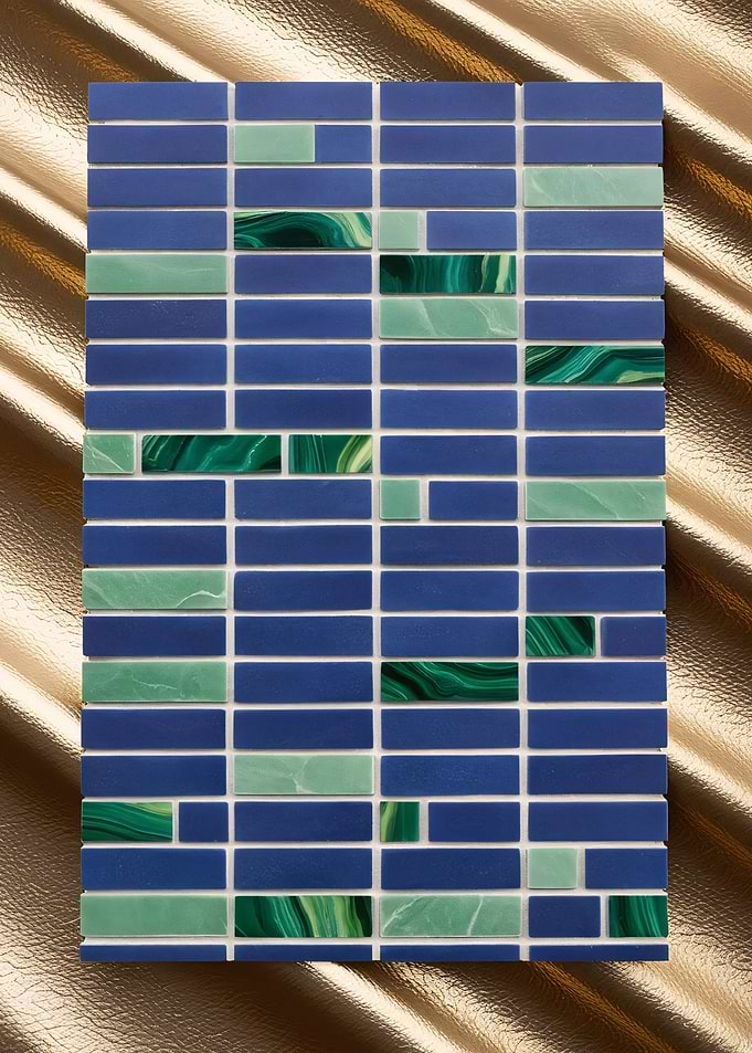 Luxury Cobalt Mosaic
