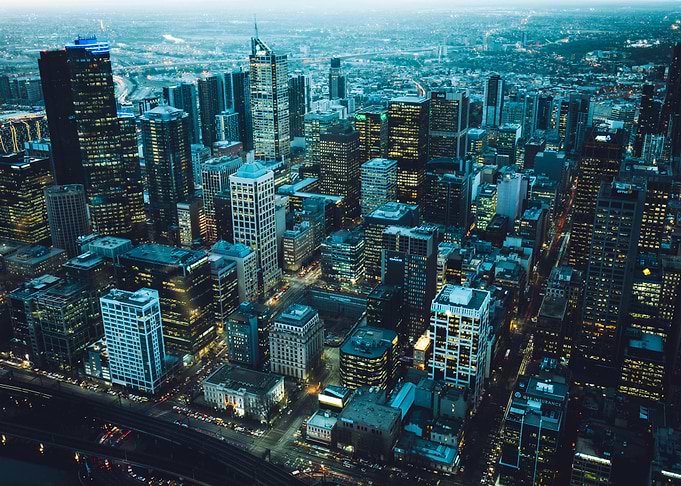 Cityscape at Dusk