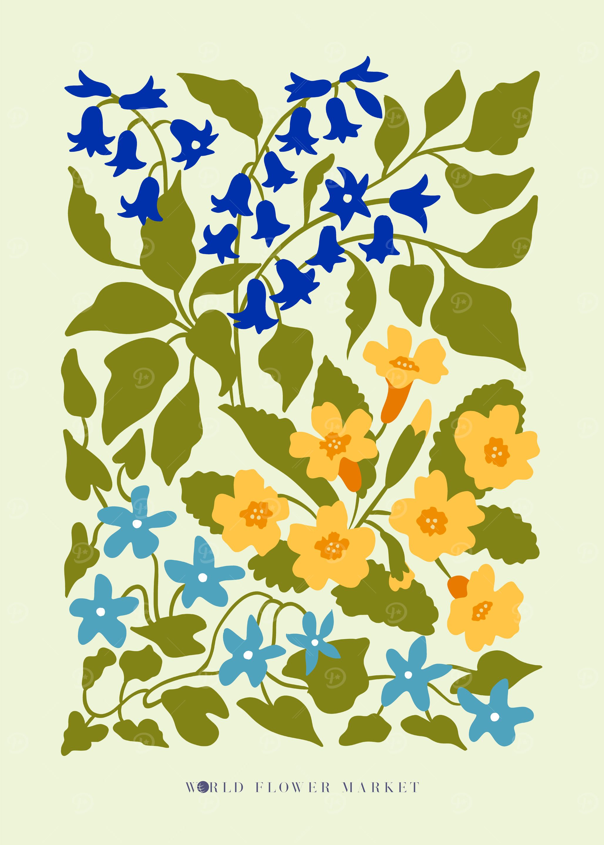 Floral Y+B Flowers WFM