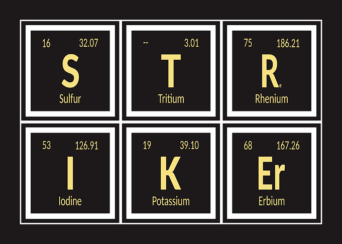 Striker Periodic Table