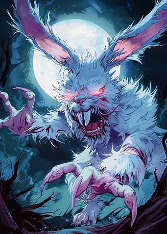 Ferocious Rabbit Monster