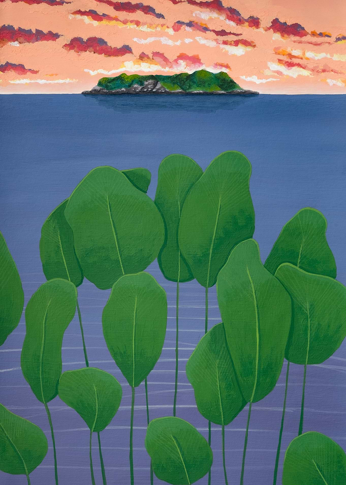 Island Sunset 2