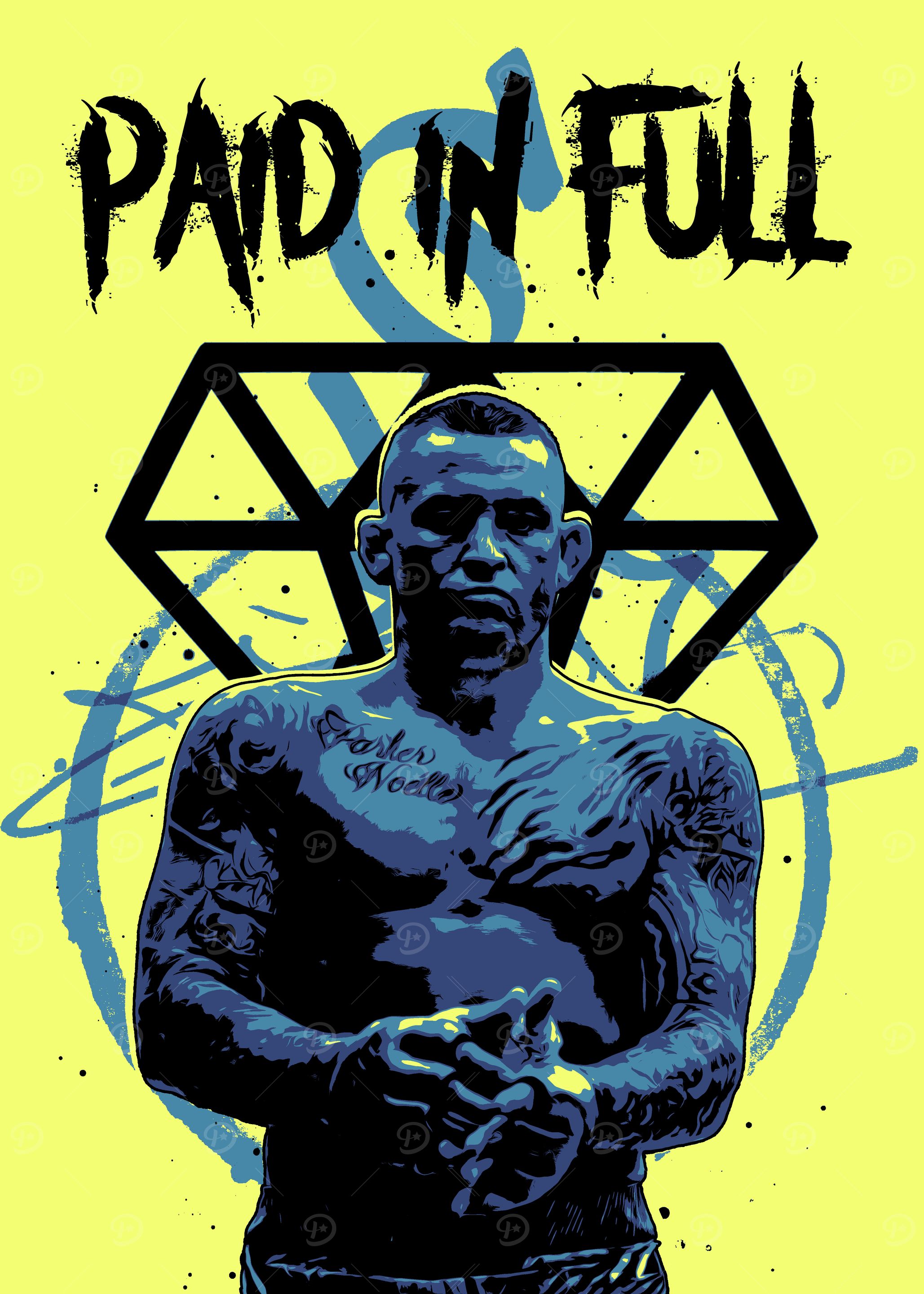 Dustin Poirier MMA Poster
