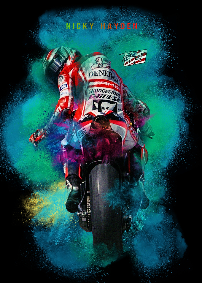 Nicky Hayden Motorcycle