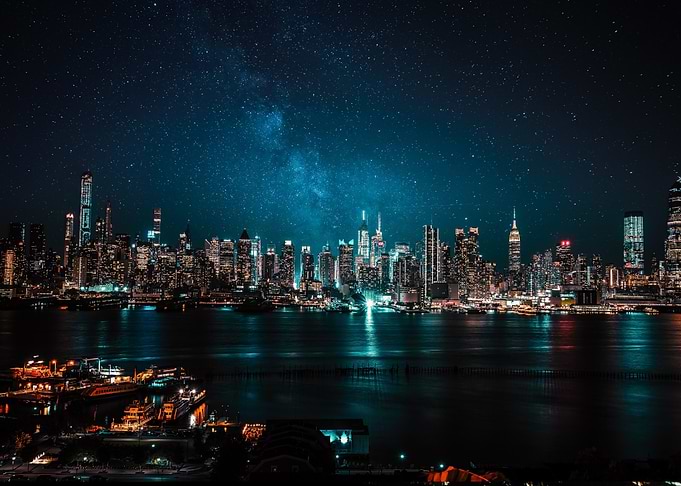 Night City Skyline
