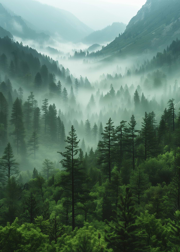 Misty Mountain Forest