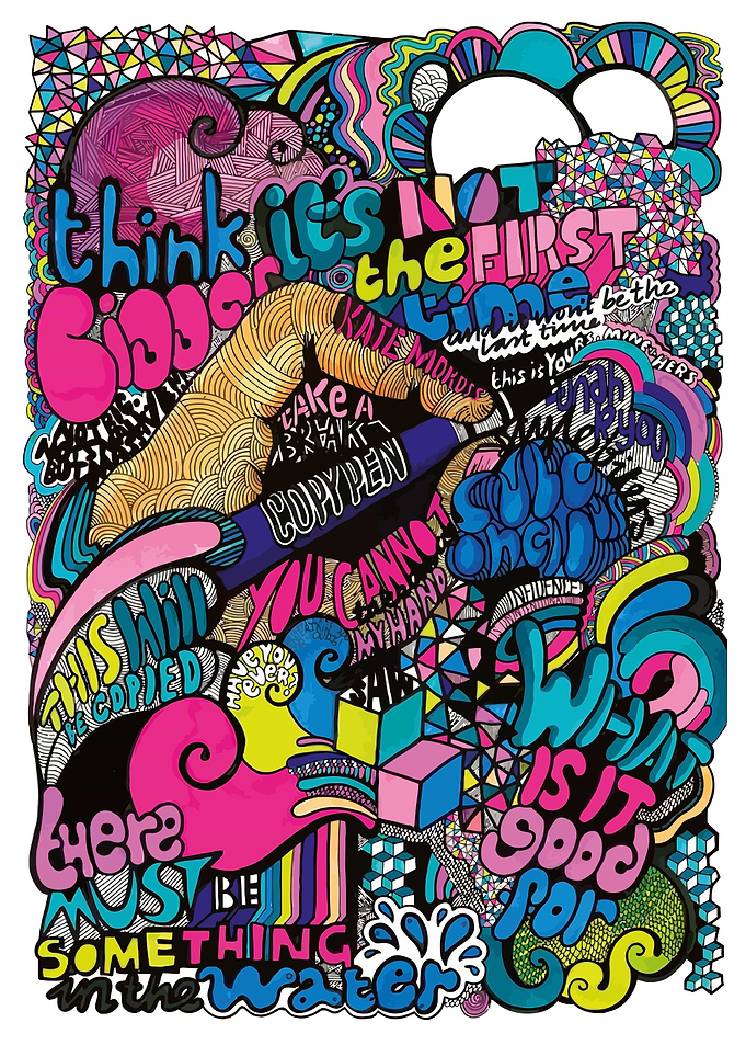 Psychedelic Art Print
