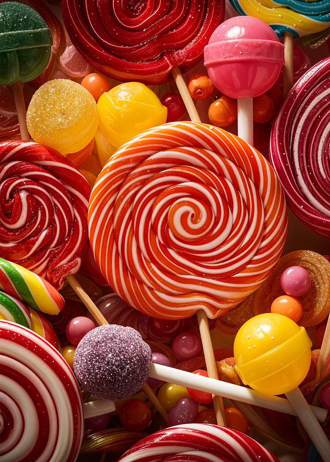 Colorful Lollipops