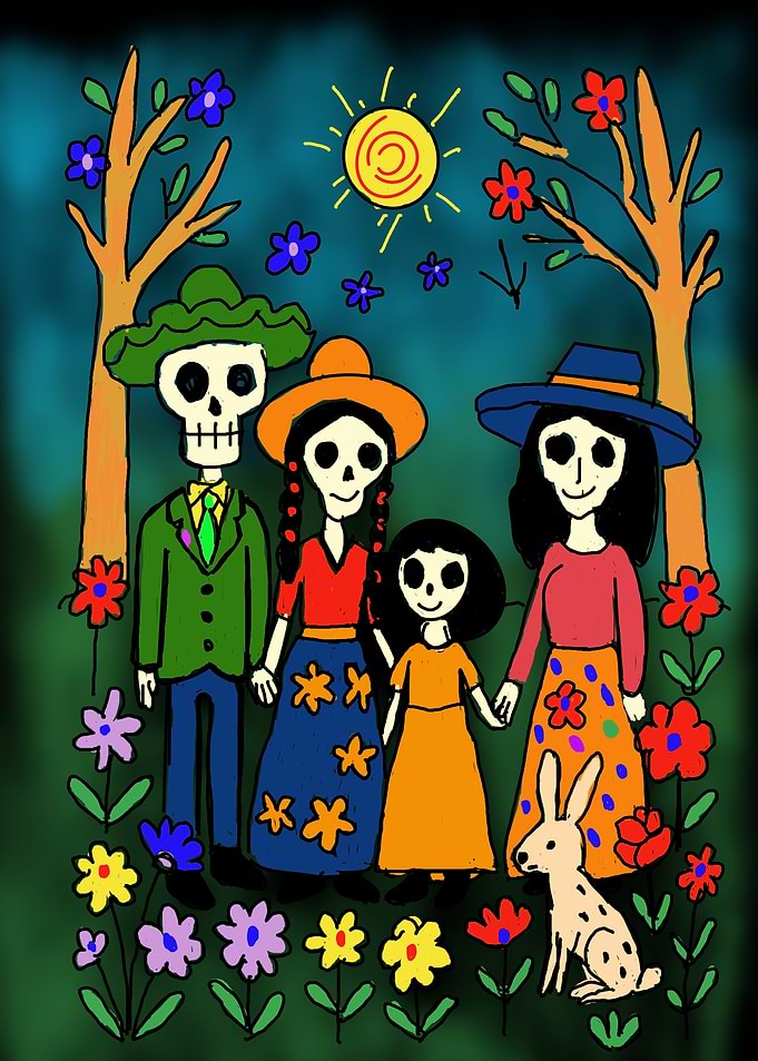 Day of the Dead Family