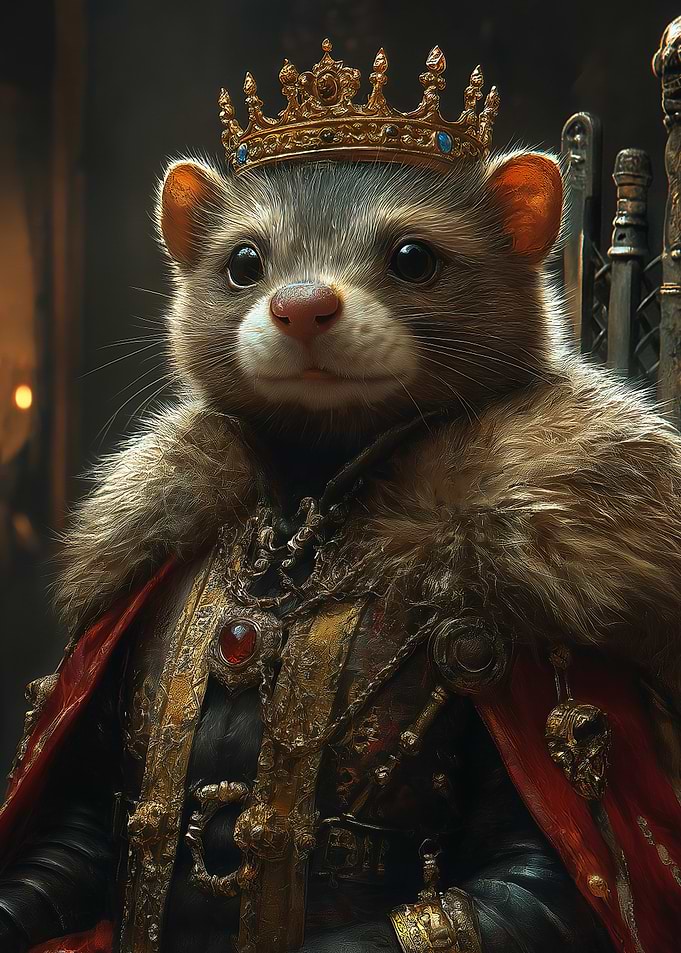 Ferret King Animal
