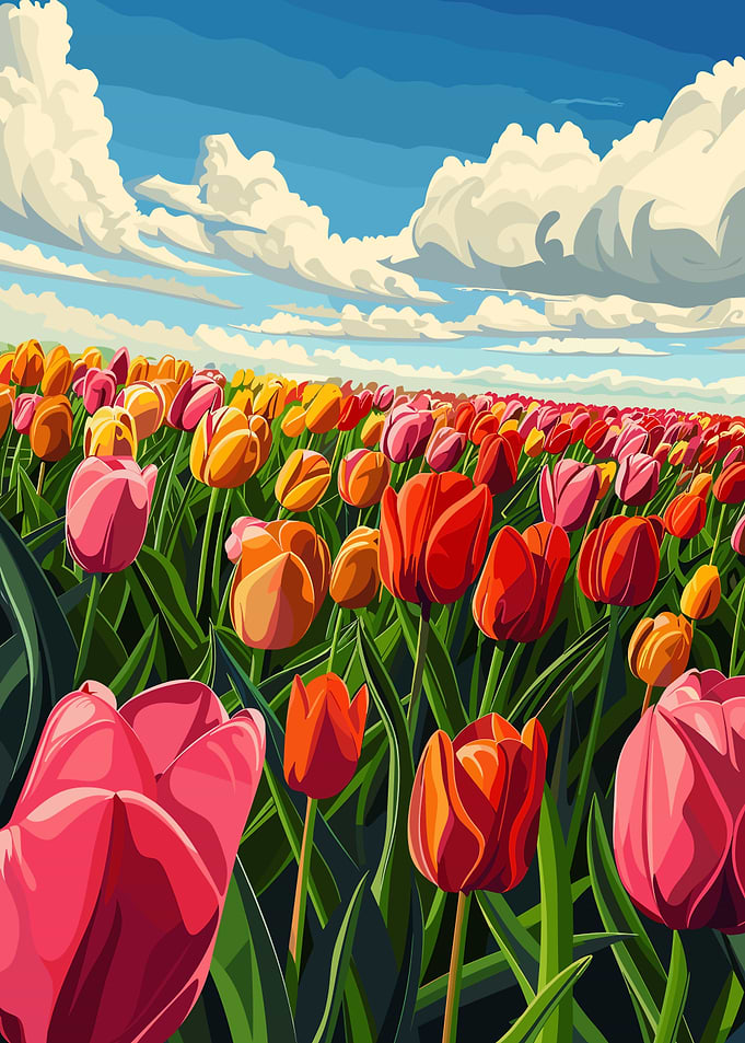 Tulips Field