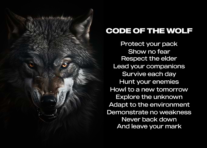 Wolf Code Poster