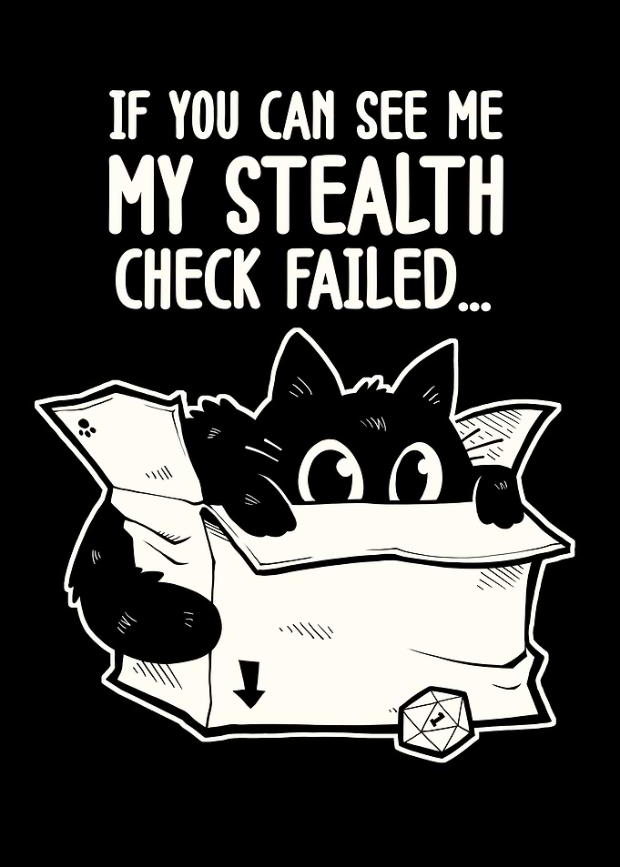 Stealth Check Failed Cat