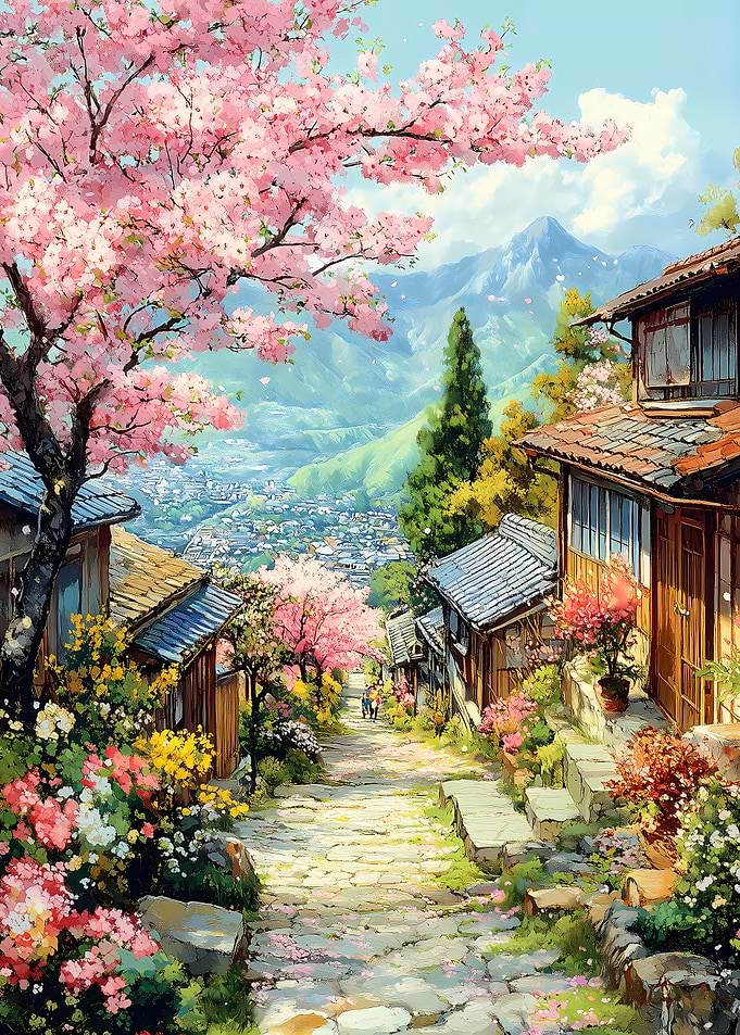 Cherry Blossom Street