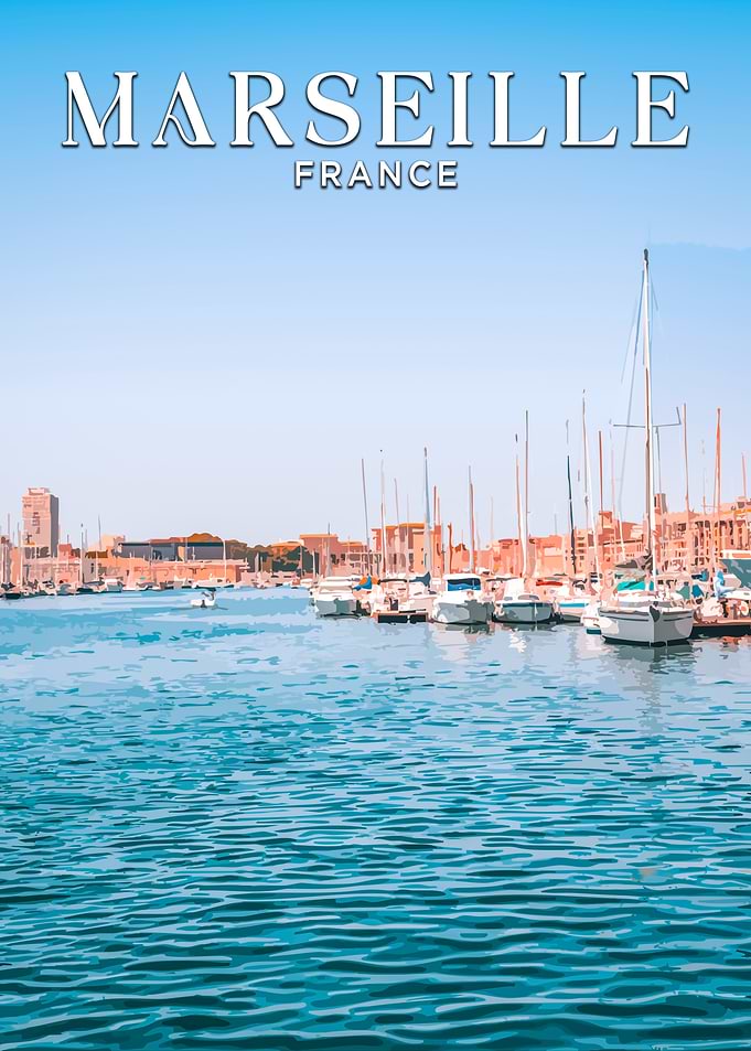 Marseille Harbor View