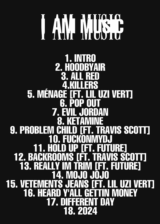 Playboi Carti I Am Music Album