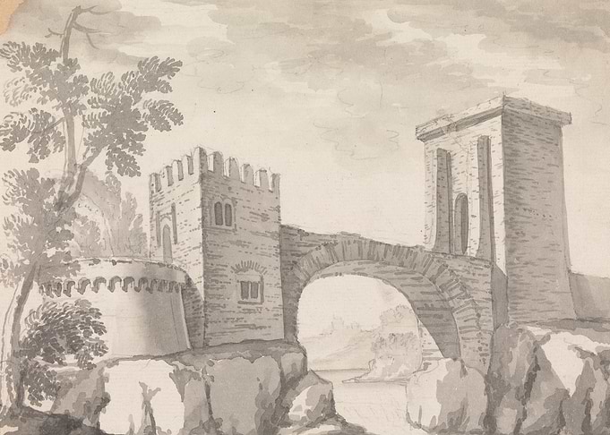 Stone Bridge and Towers