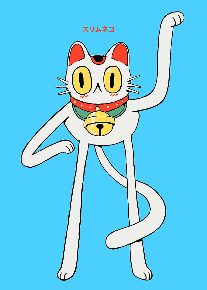 Lucky neko slim