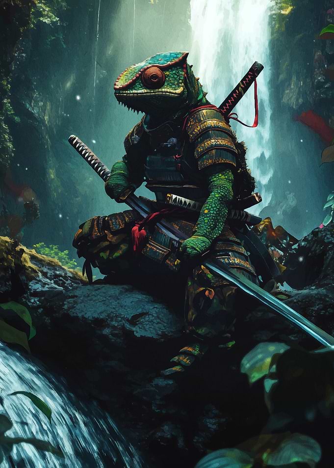 Chameleon Samurai