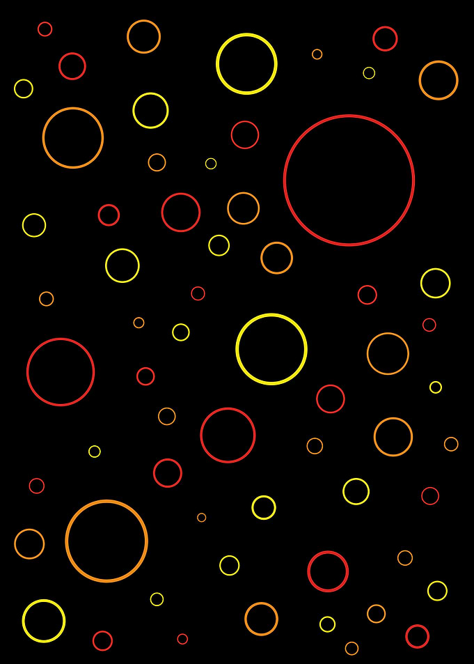 Opulence - Abstract Circle Pattern