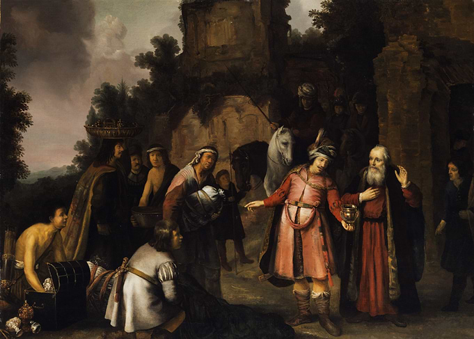 Biblical Scene Painting