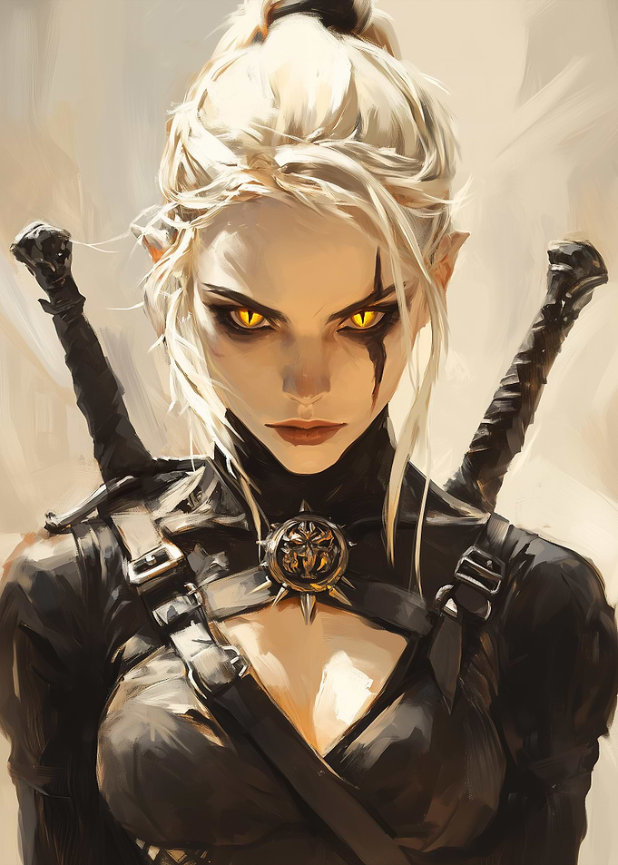 Monster Hunter, Woman with Twin Swords