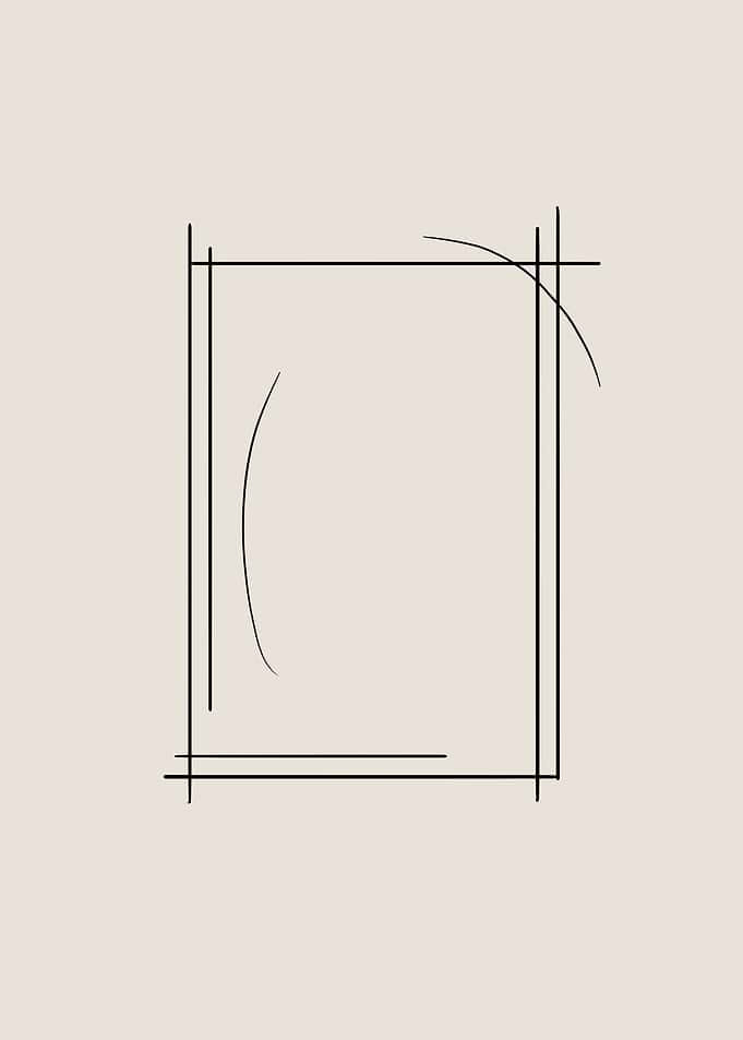 Frame Line Art