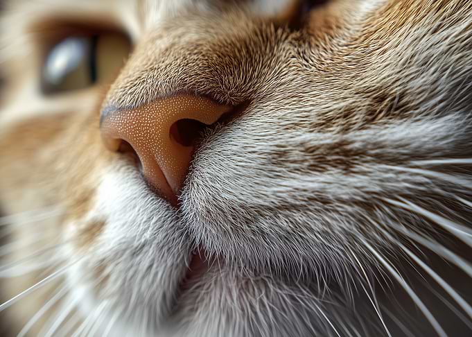 Cat Nose Close-Up