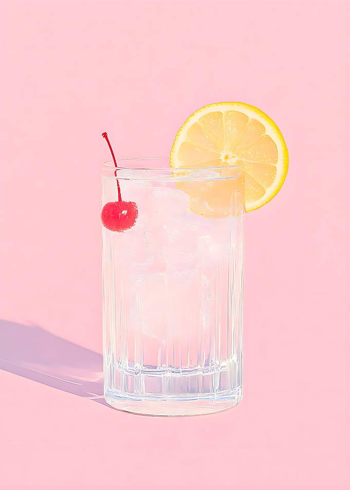 Lemon and Cherry Drink