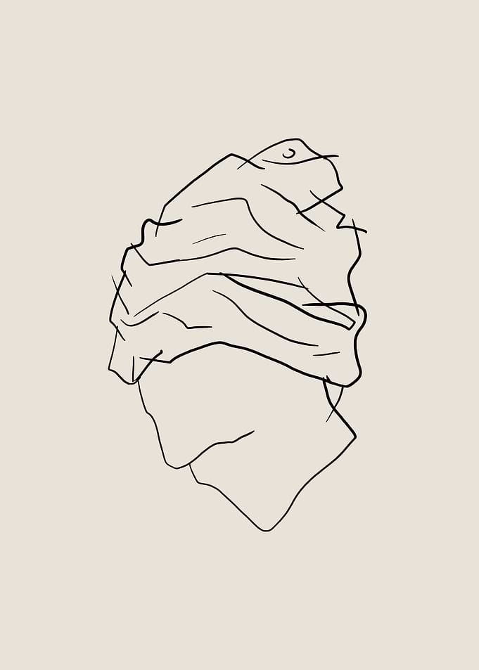 Line Art Portrait