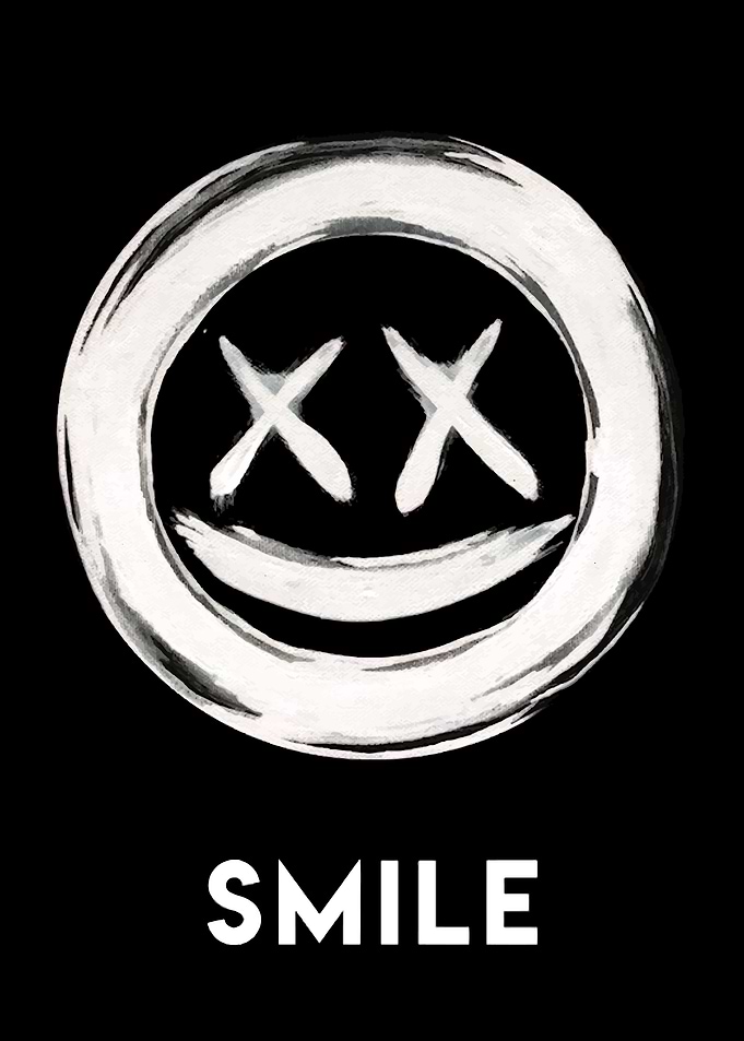 Smile with X Eyes