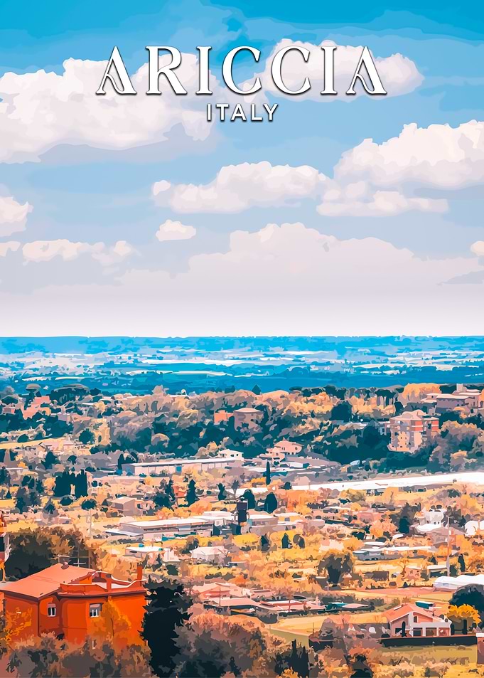 Ariccia, Italy Landscape