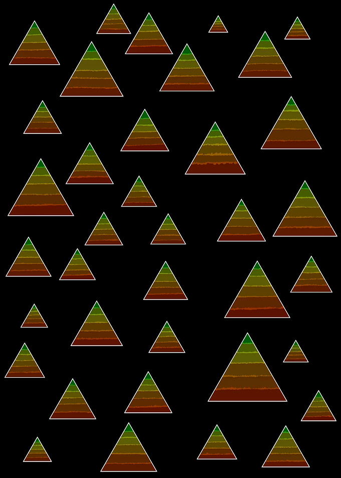 Sambario - Abstract Triangle Pattern