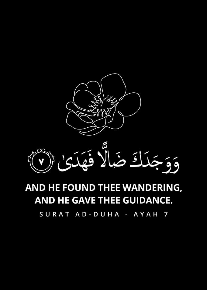 Surat Ad-Duha - Ayah 7