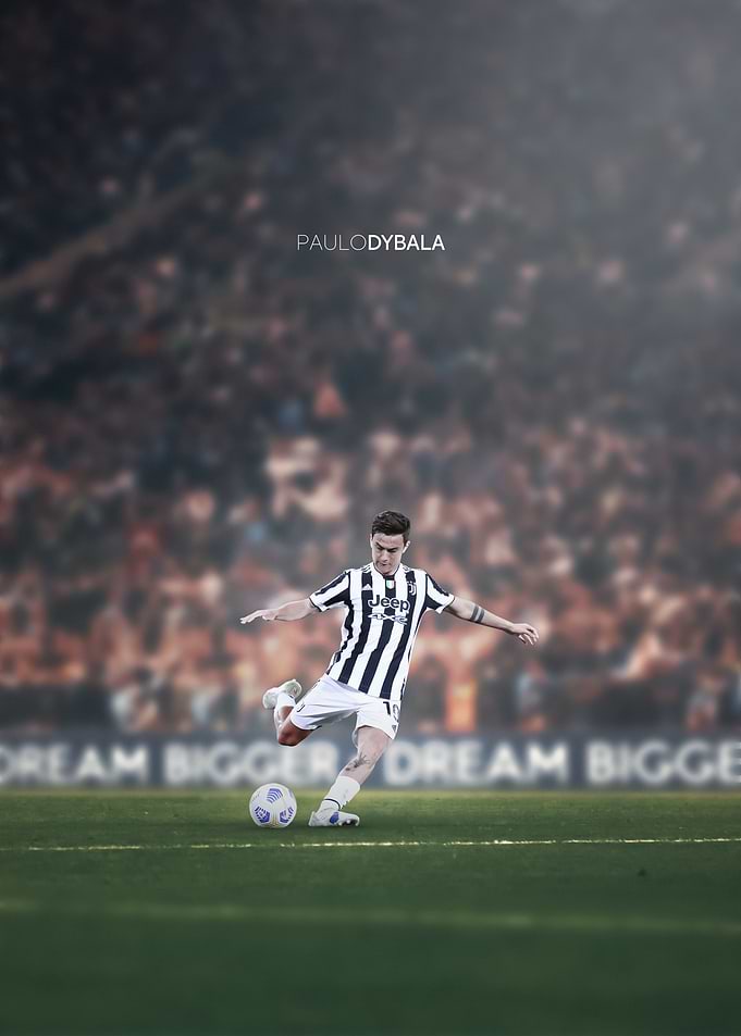 Paulo Dybala Soccer Action