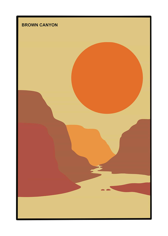 Brown Canyon Sunset