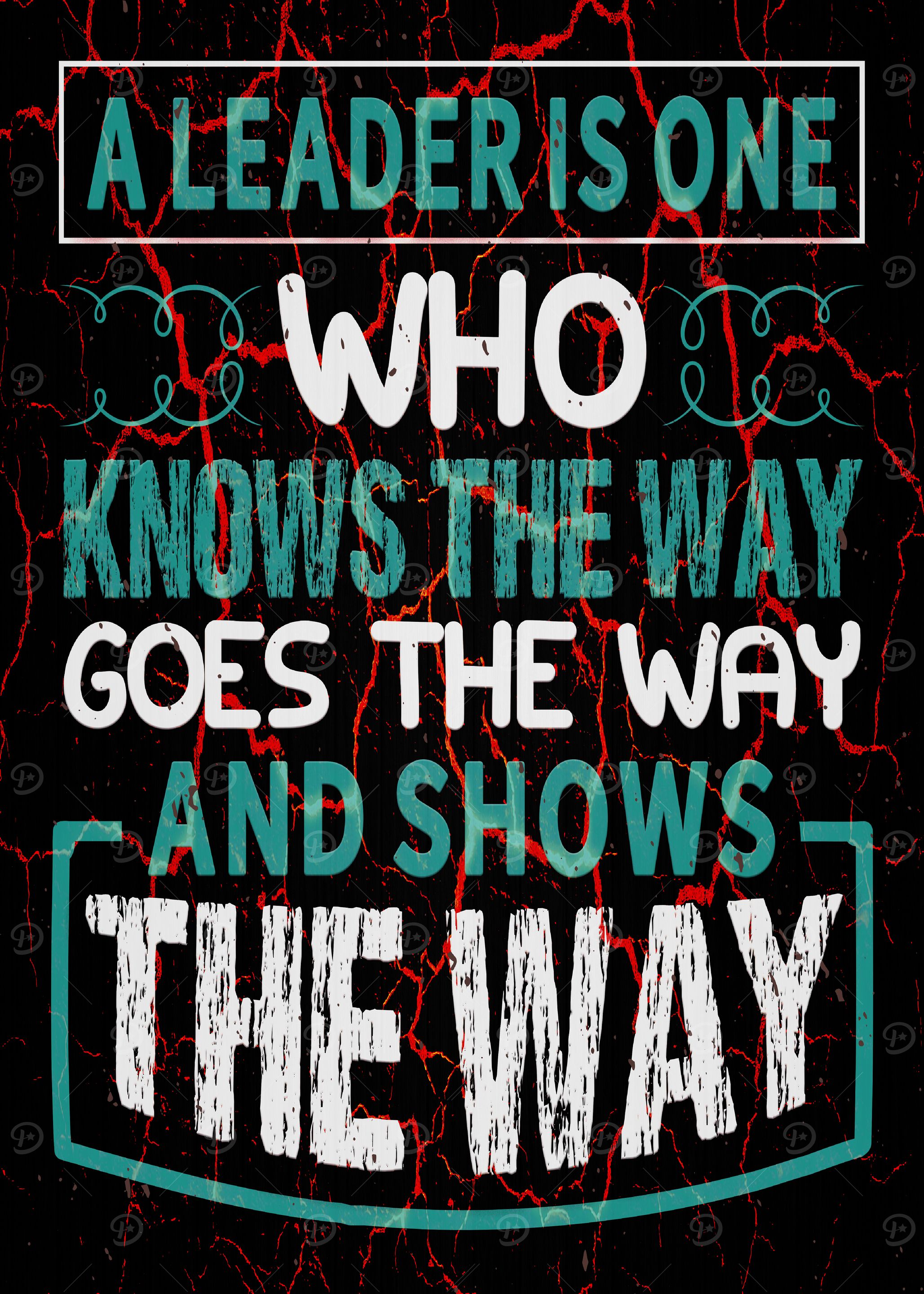 Leadership Quote Poster
