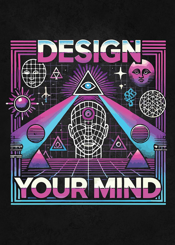 Design Your Mind Retro Manifestation Mindset