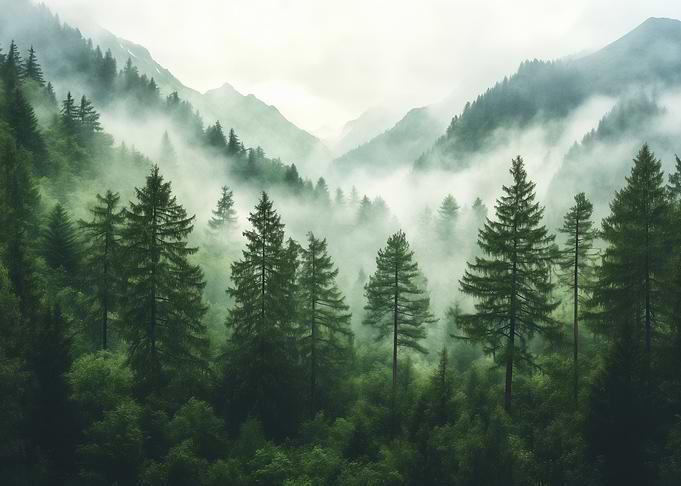 Misty Mountain Forest