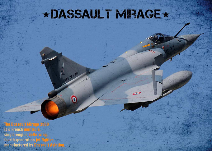 Dassault Mirage 2000 Jet Fighter