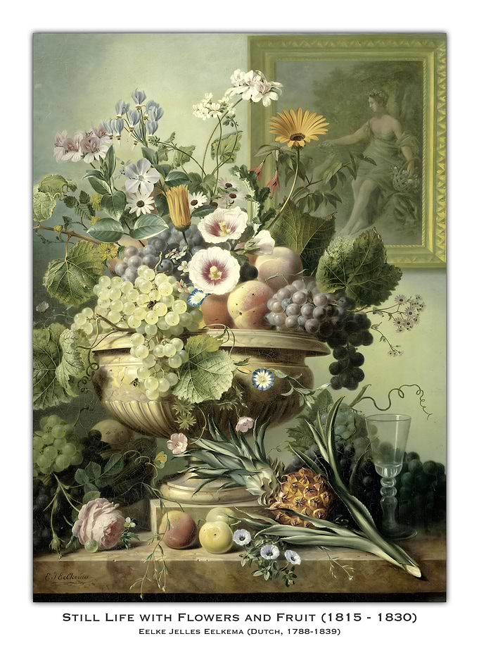 Still Life with Flowers and Fruit